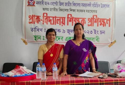 AJBEC Zonal Pre-School Teacher Training, Nalbari; 8, 9 July-2023