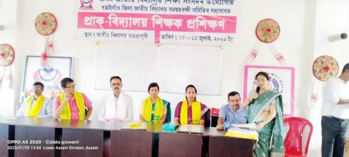 AJBEC Zonal Pre-School Teacher Training, Abhayapuri; 14, 15 July-2023